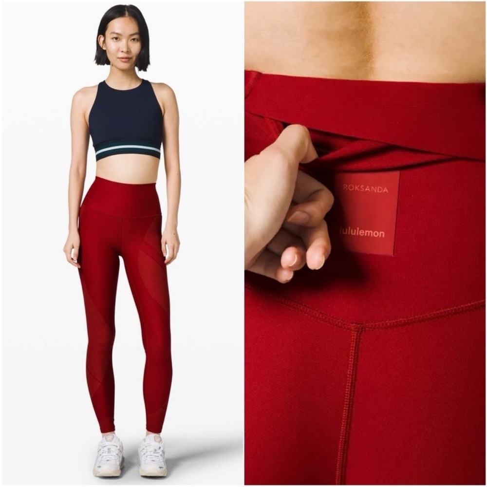 LULULEMON x ROKSANDA • My Element Tight in Caliente / Rustic Coral • 4